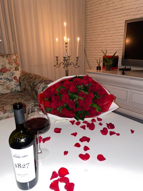 Buchet 39 Trandafiri Roșii